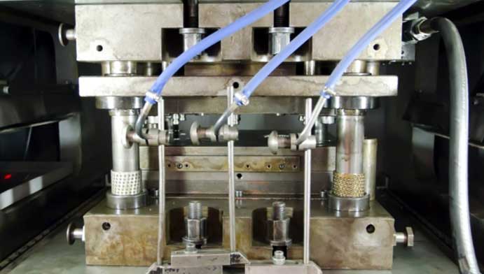 Fine Blanking Of Metal Processing Machine