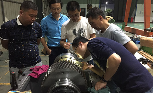 Solving Problems During Assembling The Scrap Chopper Of Baosteel C302