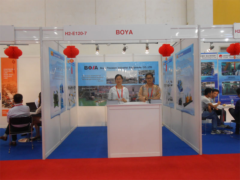 BOYA Precision Industrial Equipment CO., LTD. in 2014 Turkey Exhibition