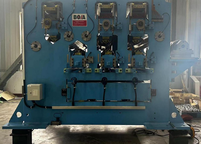 Tension Leveler for Rewinding Line